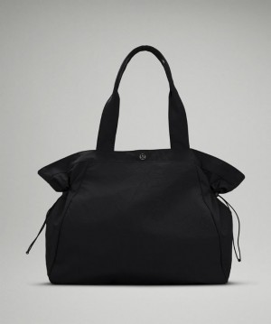 Lululemon Side-Cinch Shopper Bag 18L Väskor Accessories Svarta | SENO-36127