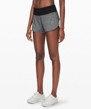 Lululemon Speed Up MR Short 4 Lined Shorts Dam Olika Färger Svarta Svarta | OGXA-42930