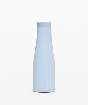 Lululemon Stay Hot Keep Cold Bottle Vattenflaskor Accessories Blå Beige | GHAK-08924