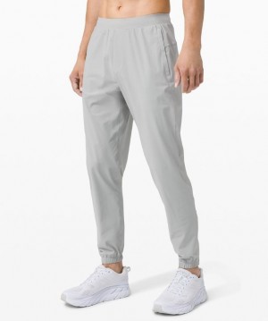 Lululemon Surge Jogger 29 Byxor Herr Silver | DLBY-74105