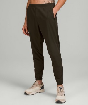Lululemon Surge Jogger Tall Byxor Herr Mörkolivgröna | XHGL-30921
