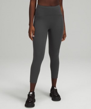 Lululemon Swift Speed High-Rise Crop 23 Leggings Dam Mörkgrå | LVTU-54290