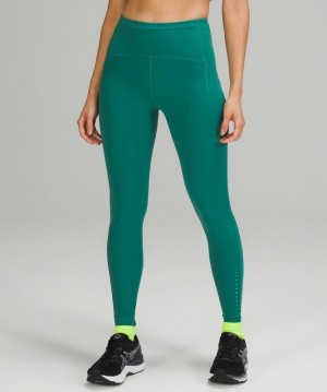 Lululemon Swift Speed High-Rise Tight 28 Leggings Dam Turkos Blå | GNAL-37506