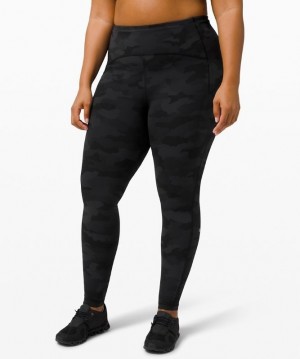 Lululemon Swift Speed High-Rise Tight 31 Leggings Dam Camo Svarta Olika Färger | DZTE-45928
