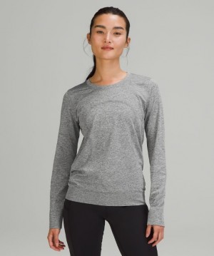 Lululemon Swiftly Relaxed Long Sleeve Blast Dam Vita | BMGI-84906