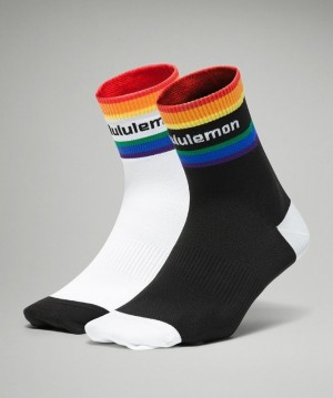Lululemon Tale to Tell Mid Crew Sock 2P Strumpor Accessories Olika Färger | SKMD-92138