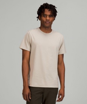 Lululemon The Fundamental T Blast Herr Beige | KTXH-30492