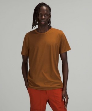 Lululemon The Fundamental T Blast Herr Koppar Bruna | TXSG-79435