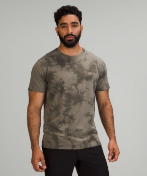 Lululemon The Fundamental T Wash Blast Herr New Tide Shibori Rover | QZND-52086