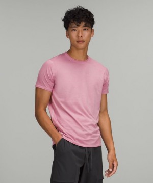 Lululemon The Fundamental T Wash Blast Herr Turkos Rosa Grå Bruna | ZHJD-92863