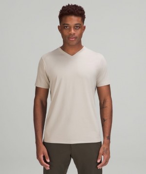 Lululemon The Fundamental V Blast Herr Beige | TFLP-25193
