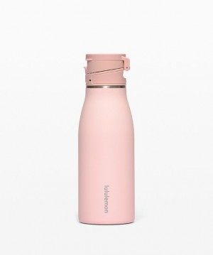 Lululemon The Hot/Cold Bottle 17oz Vattenflaskor Accessories Rosa Vita | QNPC-82963