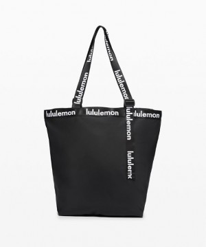 Lululemon The Rest is Written Tote 24.5L Väskor Accessories Svarta | NJIY-13469