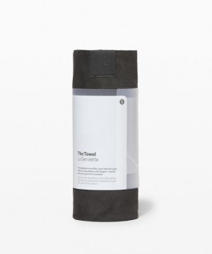 Lululemon The Towel Utrustning Accessories Svarta | PLTH-43809