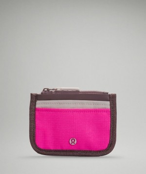 Lululemon True Identity Card Case Väskor Accessories Rosa Ljus | LMZV-48296