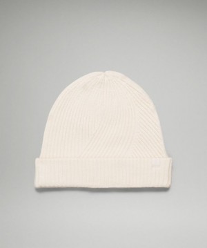 Lululemon Twist Knit Beanie Hatt Accessories Vita | LYQO-25086