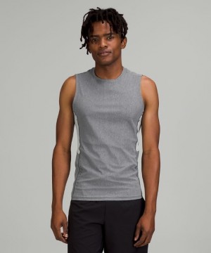 Lululemon Vital Drive Training Sleeveless Shirt Blast Herr Heathered Vapor | ZIKT-30462