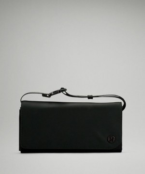 Lululemon Wallet Clutch Crossbody Bag Väskor Accessories Gröna | VFMB-79158