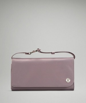 Lululemon Wallet Clutch Crossbody Väskor Accessories Lunar Rock | QTGN-32741