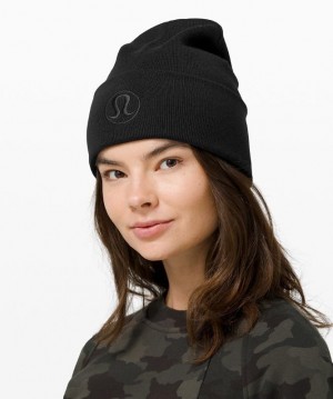 Lululemon Warm Revelation Beanie Hatt Accessories Svarta | ZMEX-38910