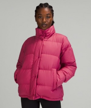 Lululemon Wunder Puff Jacket Jackor Dam Rosa | UOVB-12850