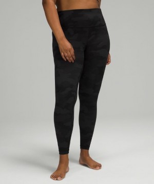 Lululemon Wunder Under HR Tight 28 Leggings Dam Camo Svarta Olika Färger | IZOH-95304