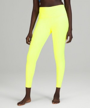 Lululemon Wunder Under HR Tight 28 Leggings Dam Gula | ENXJ-43512