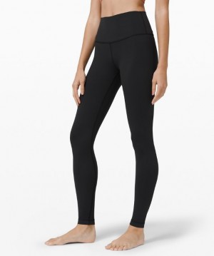 Lululemon Wunder Under HR Tight 28 Luon Leggings Dam Svarta | JHSW-04295