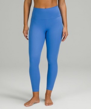 Lululemon Wunder Under High-Rise Tight 25 Full-On Luxtreme Leggings Dam Blå | NCEO-09864