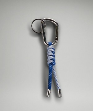 Lululemon You Hold The Keychain 2.0 Väskor Accessories Blå Beige Blå Silver | ULXP-38592