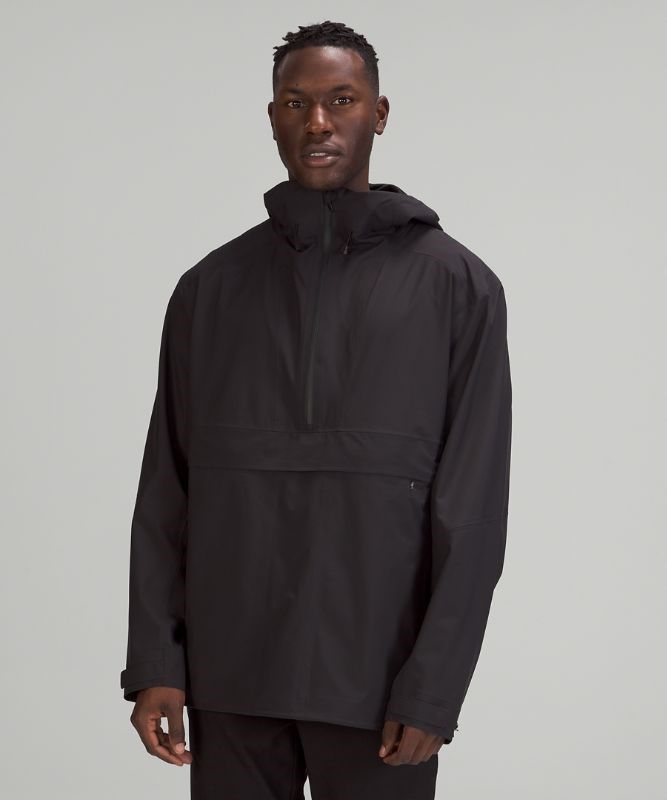 Lululemon 1/2 Zip Pullover Jackor Herr Svarta | SQGH-83109