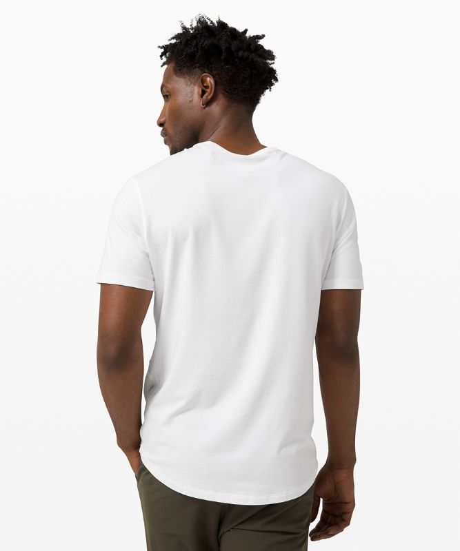 Lululemon 5 Year Basic T-Shirt 2 Pack Blast Herr Vita Vita | DGTB-27145