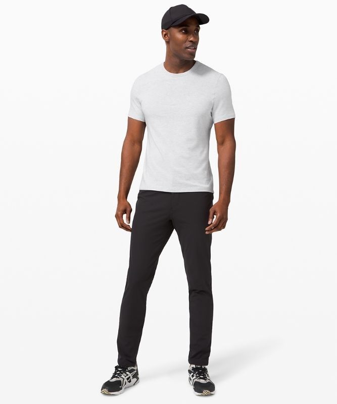 Lululemon 5 Year Basic T-Shirt 2 Pack Blast Herr Svarta Ljusgrå | TWUV-91208