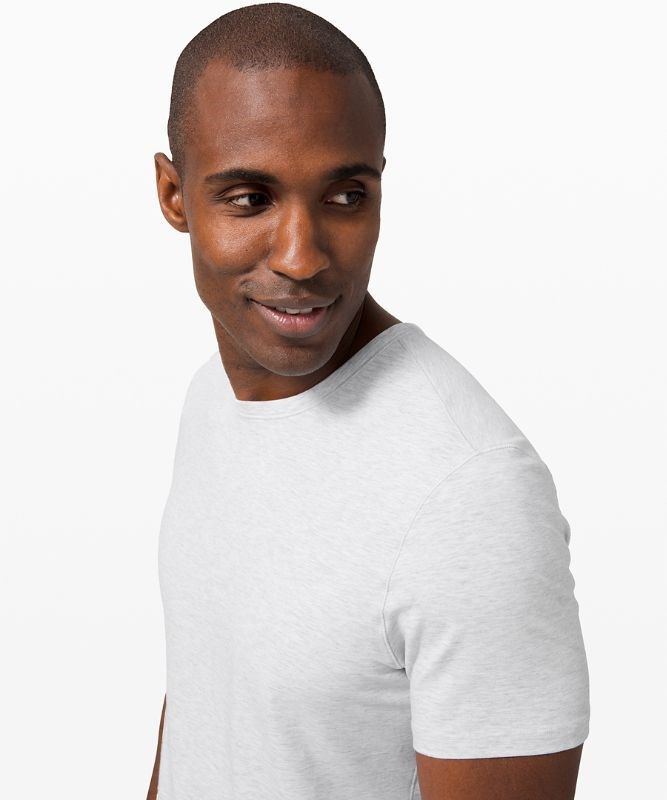 Lululemon 5 Year Basic T-Shirt 2 Pack Blast Herr Svarta Ljusgrå | TWUV-91208