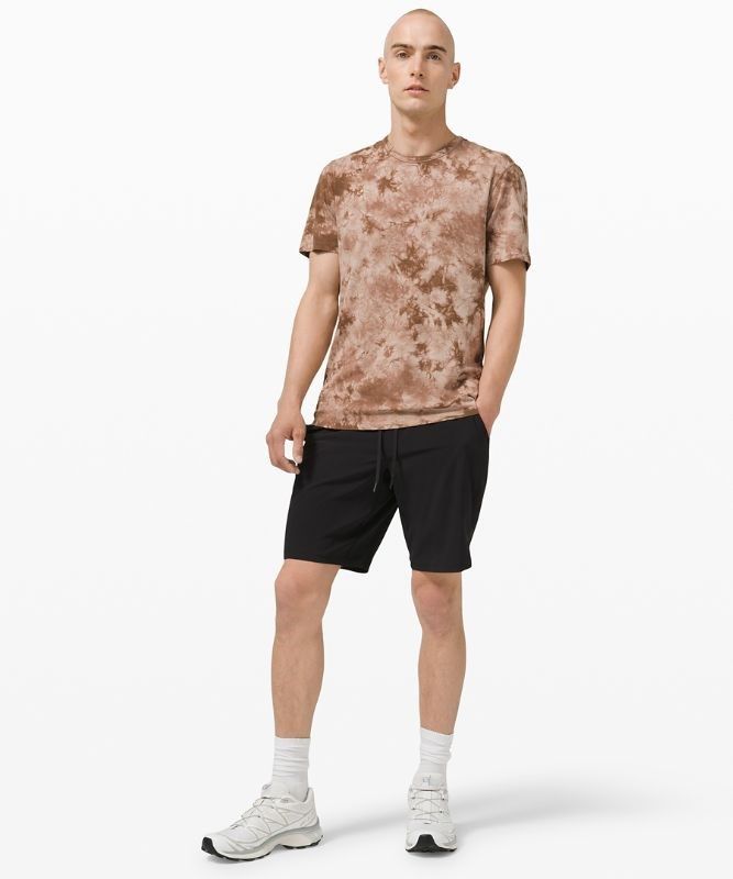 Lululemon 5 Year Basic T-Shirt Earth Dye Blast Herr Earth Dye Clay | HRAJ-81697