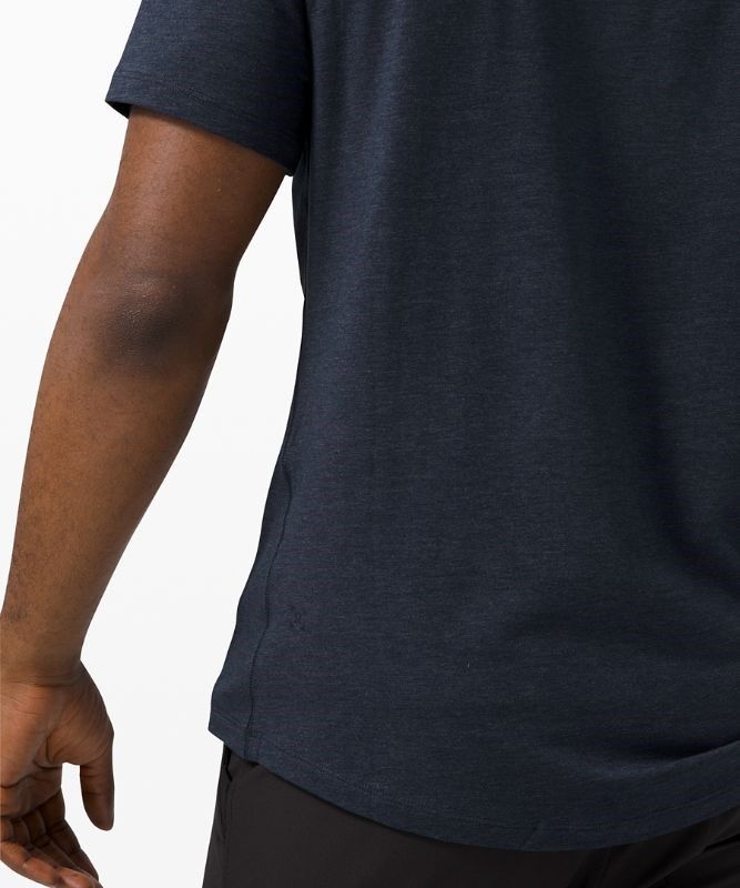 Lululemon 5 Year Basic Tee Sun Wash Blast Herr Marinblå | ENBM-03648