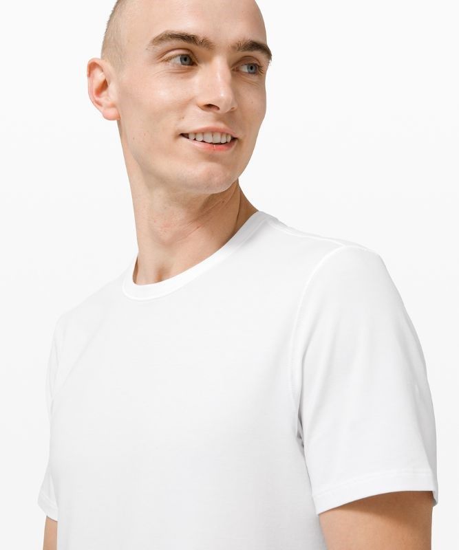 Lululemon 5 Year Basic Tee Sun Wash Blast Herr Vita | ZTHU-26759