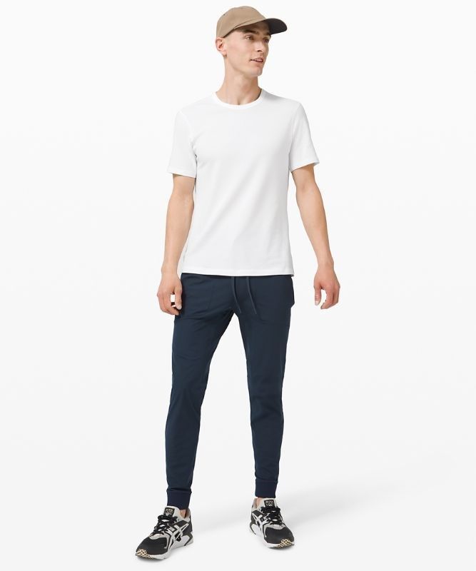 Lululemon 5 Year Basic Tee Sun Wash Blast Herr Vita | ZTHU-26759