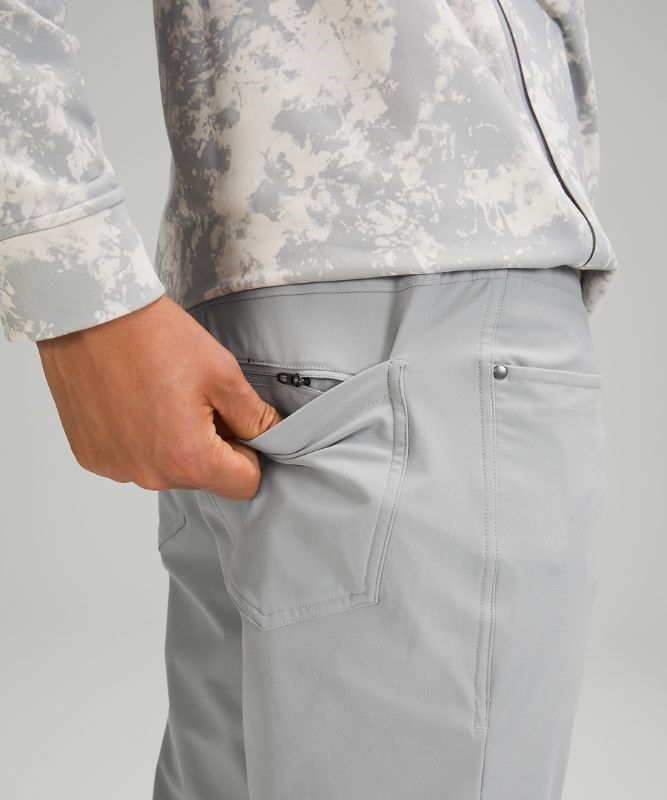 Lululemon ABC Classic-Fit Pant 28 Warpstreme Byxor Herr Silver | PURB-98510