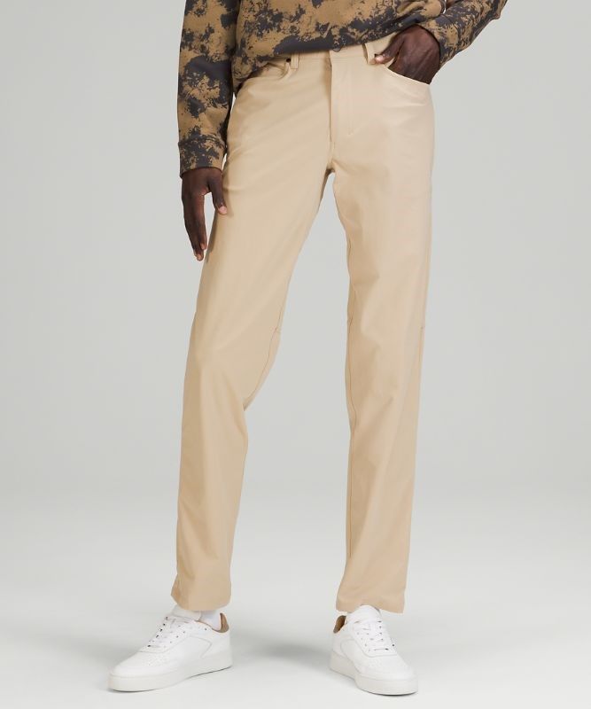 Lululemon ABC Classic-Fit Pant 28 Warpstreme Byxor Herr Trench | PJRQ-45163