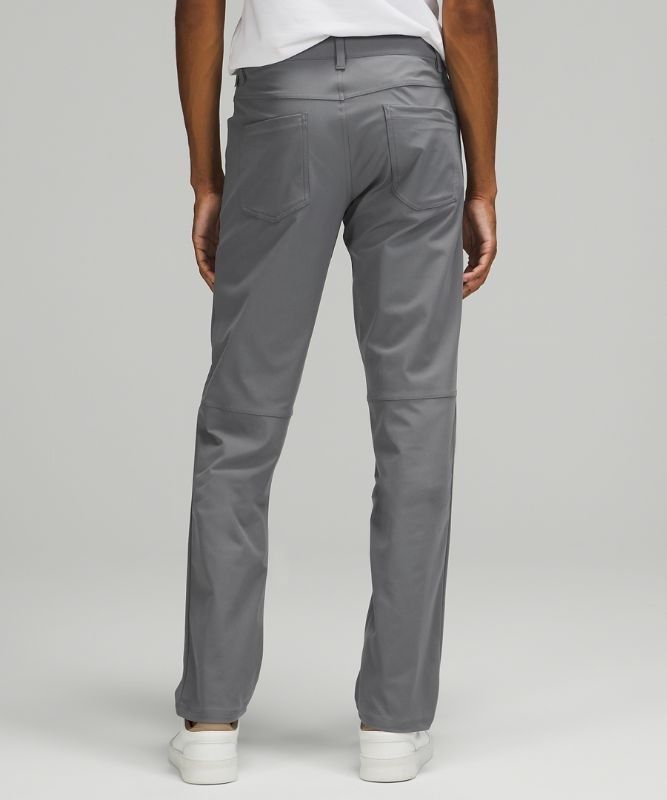 Lululemon ABC Classic-Fit Pant 28 Warpstreme Byxor Herr Grå | OMAW-61503