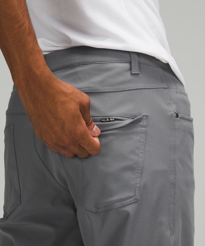 Lululemon ABC Classic-Fit Pant 28 Warpstreme Byxor Herr Grå | OMAW-61503
