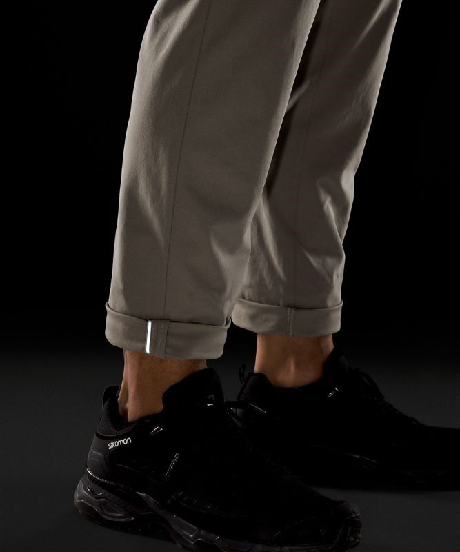 Lululemon ABC Classic-Fit Pant 37 Warpstreme Byxor Herr Mörkgrå | NRTC-53049