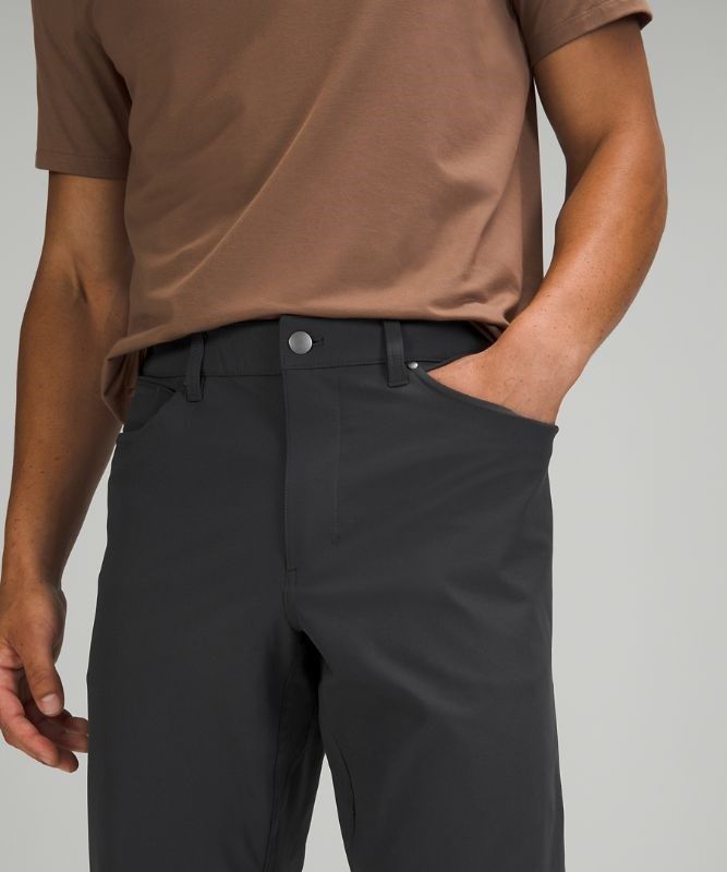 Lululemon ABC Classic-Fit Pant 37 Warpstreme Byxor Herr Obsidian | YGRZ-92781