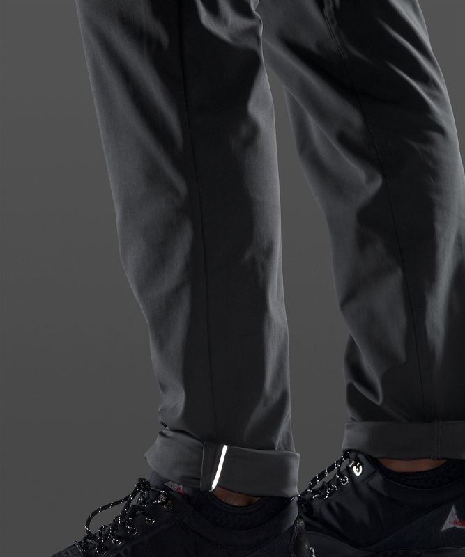 Lululemon ABC Classic-Fit Pant 37 Warpstreme Byxor Herr Obsidian | YGRZ-92781