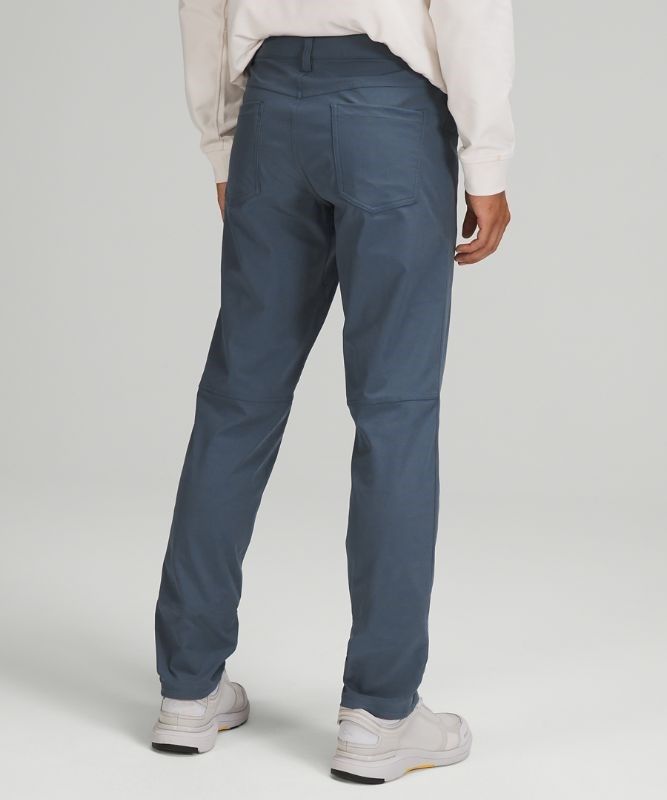Lululemon ABC Classic-Fit Pant 37 Warpstreme Byxor Herr Blå | VLQK-08127