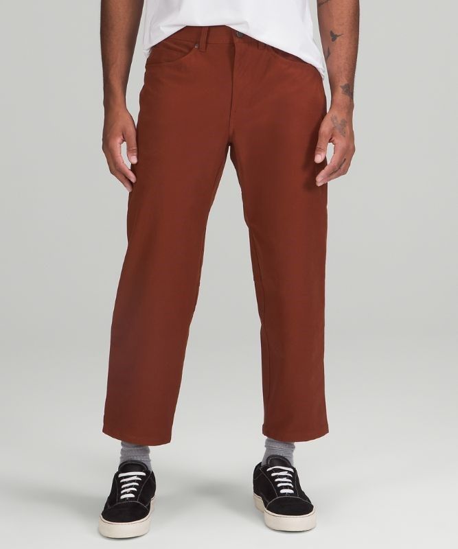 Lululemon ABC Crop Pant Relaxed Byxor Herr Bruna | WNTF-65819