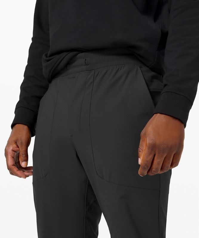 Lululemon ABC Jogger 30 Warpstreme Byxor Herr Obsidian | MKZI-26913