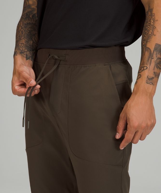 Lululemon ABC Jogger 30 Warpstreme Byxor Herr Mörkolivgröna | BLYW-63721