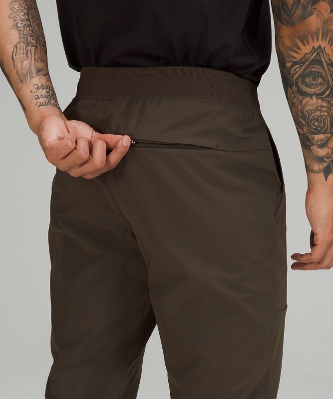 Lululemon ABC Jogger 30 Warpstreme Byxor Herr Mörkolivgröna | BLYW-63721